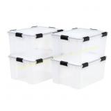 62 Qt. WeatherPro Storage Tote - Set of 4