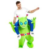 JUROSAICA Inflatable Alien Costume Adult