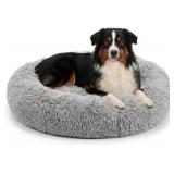 Active Pets Plush Calming Donut Bed 36" x 36"