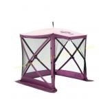 Clam Quick-Set Traveler 6x6ft Canopy Plum