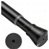 Spring Tension Curtain Rod 28-48" Black