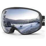 Ski Goggles OTG UV Anti-fog Wide Vision