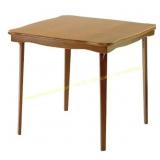 Stakmore 32" Scalloped Edge Wood Folding Table