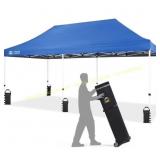 CROWN SHADES 10x20 Pop Up Canopy Blue