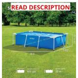 Intex 8.5ft x 26in Rectangular Pool (?complete?)