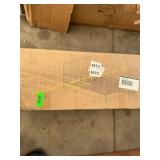 Queen upholstered bed frame box b