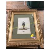 An Officer of Pikemen Framed Picture