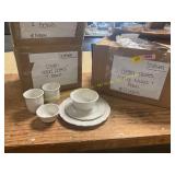 20 Sets (5pc Each) Stone Dishware