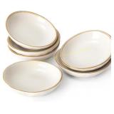 famiware Ocean Soy Sauce Dishes 6pc ceramic