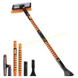 EcoNour 55" Telescopic Snow Brush & Scraper