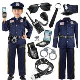 Police Officer Costume for Kids, Cop Outfit