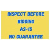 DO NOT BID ON