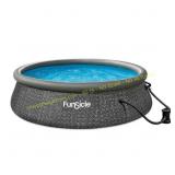 QuickSet Ring Top Inflatable Pool, 12 ft complete