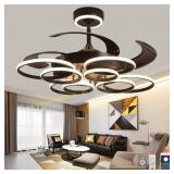 Chandelier LED Ceiling Fan with Light