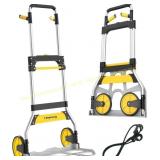 Aluminum Folding Hand Truck 309lb Capacity