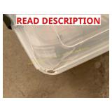 2 ct Plastic totes size ?