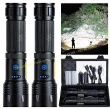 SKNSL Rechargeable LED Flashlight 99,000 Lm