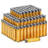 Amazon Basics 100 Pack AAA Alkaline Batteries