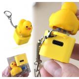 4ct Quacking Duck Keychain with LED Lights