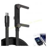 Sideways 2-in-1 Fast Charge 240W Cable