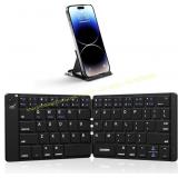 Samsers Foldable Bluetooth Keyboard - Black