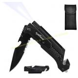 ALBATROSS 7-in-1 Tactical Knife (Black)