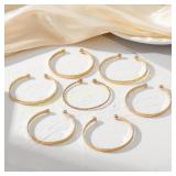 Gold Bangle Bracelets for Women Gold Cuff
