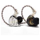 Linsoul KZ ZS10 Pro 4BA+1DD 5 Driver IEM Silver