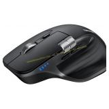TECKNET Wireless Mouse, BT5.3/5.0 6 DPI, Black