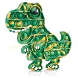Dinosaur Push Pop Bubble Fidget Toy - T-Rex