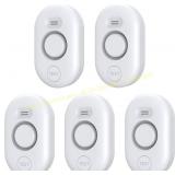 5 Pack Water Leak Detectors, 100dB Alarm