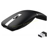 Bluetooth Arc Travel Mouse, 2.4G/BT5.1 Black