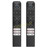 RC813 IR Remote for TCL Google TV (2-pack)