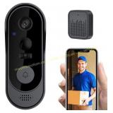 ZIG1 Doorbell Camera Wireless 1080p With Chime