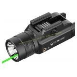 DARKFANG Tactical Flashlight & Green Laser