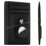 Slim Front Pocket Wallet with AirTag Case