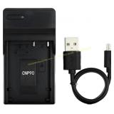 Norifon NP-90 USB Charger for Casio EX-H20G