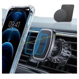 LISEN Car Phone Holder with 6-Strong Magnets