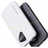 FancyBean M7 12800mAh Power Bank w/ Cables