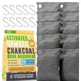 Activated Charcoal Odor Absorber Bags (10)
