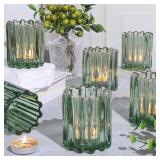 HAVITI 6 Pcs Votive Holders   Green Green?