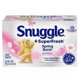 Snuggle Super Fresh Sheet Spring Burst - 200ct