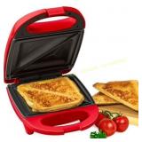 MyMini Sandwich Maker Grill, 520 watts, Red