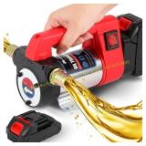 Mxmoonant 12GPM Cordless Diesel Pump, 1500mAh