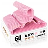 HOUSE DAY Pink Plastic hanger60pcs