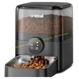 oneisall Cat Feeder, 12 Cups/3L (Black)