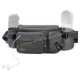 TUDEQU Hiking Waist Pack with Bottle Holders