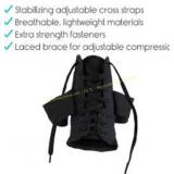 Lace Up Ankle Brace - Foot Support Stabilizer