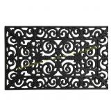 Callowaymills 2x3ft Black Rubber Door Mat
