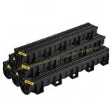VEVOR 39-1/4 in Trench Drain System 6-Pack